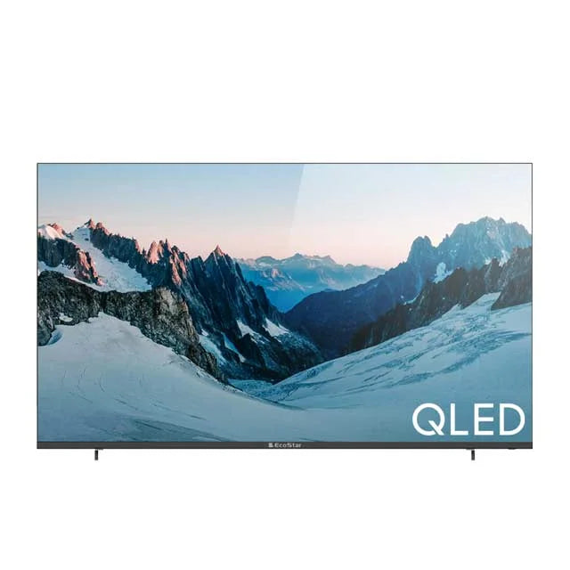 EcoStar CX-65QD970 65"Inches Android 11 4K UHD Frameless QLED TV