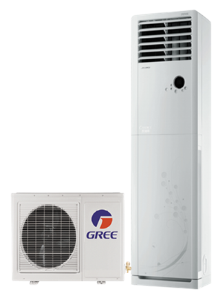 Gree GF-24CDH Floor Standing Air Conditioner Heat & Cool 2.0 Ton