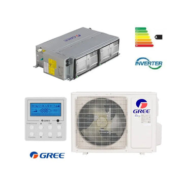 Gree GUD50PS/A-S/GUD50W/A-S 1.4-Ton Inverter Duct Type With Pump Heat And Cool AC