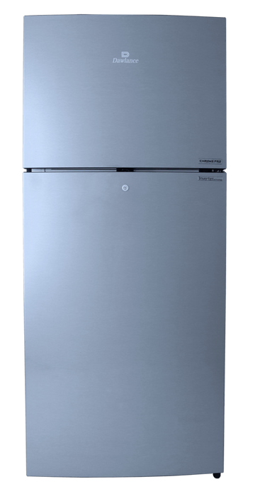 Dawlance 9160LF Chrome Pro Hairline Silver Double Door Refrigerator